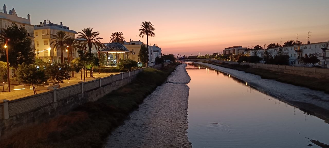 Foto de Chiclana al atardeder