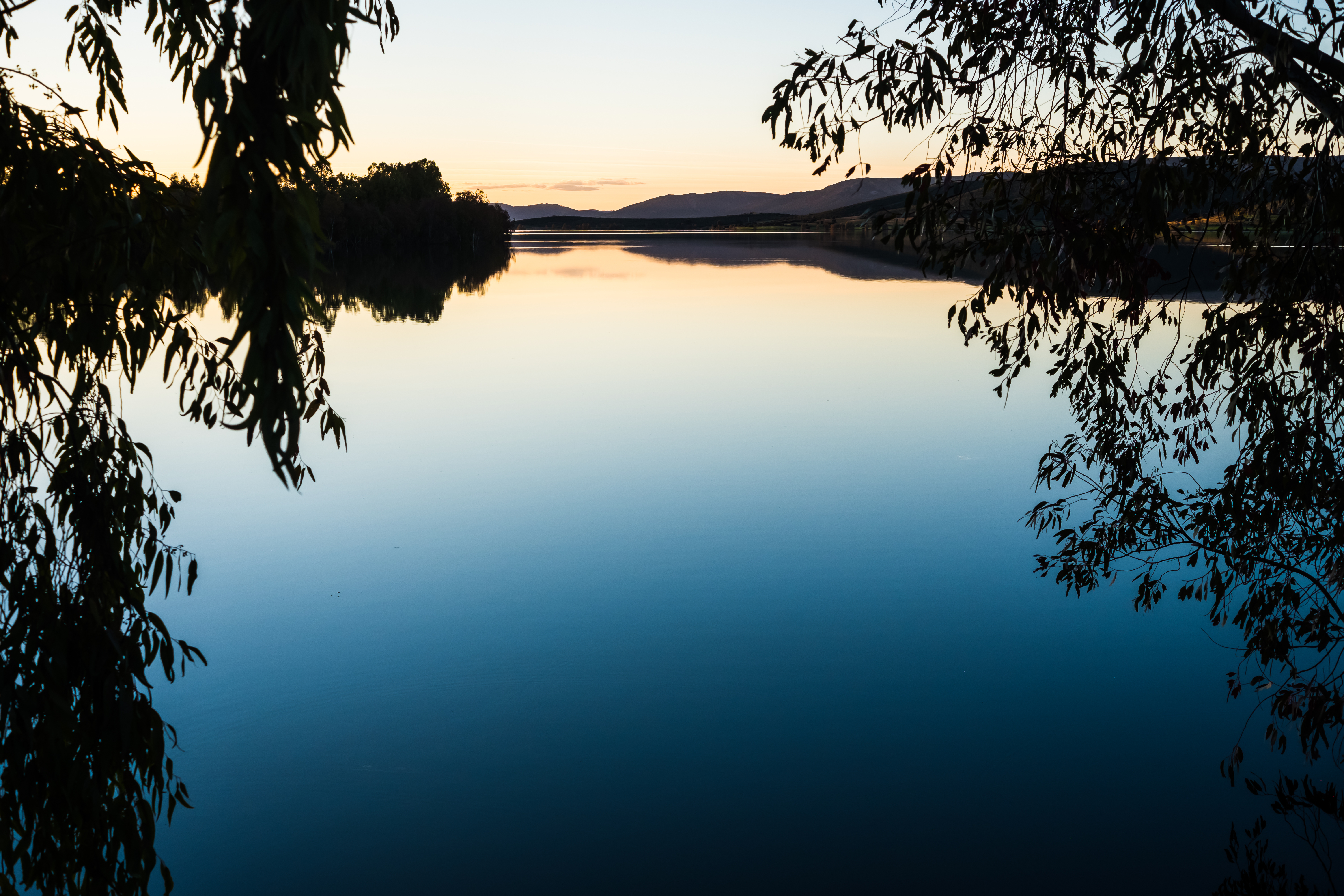 Atardecer en el Embalse de Gasset